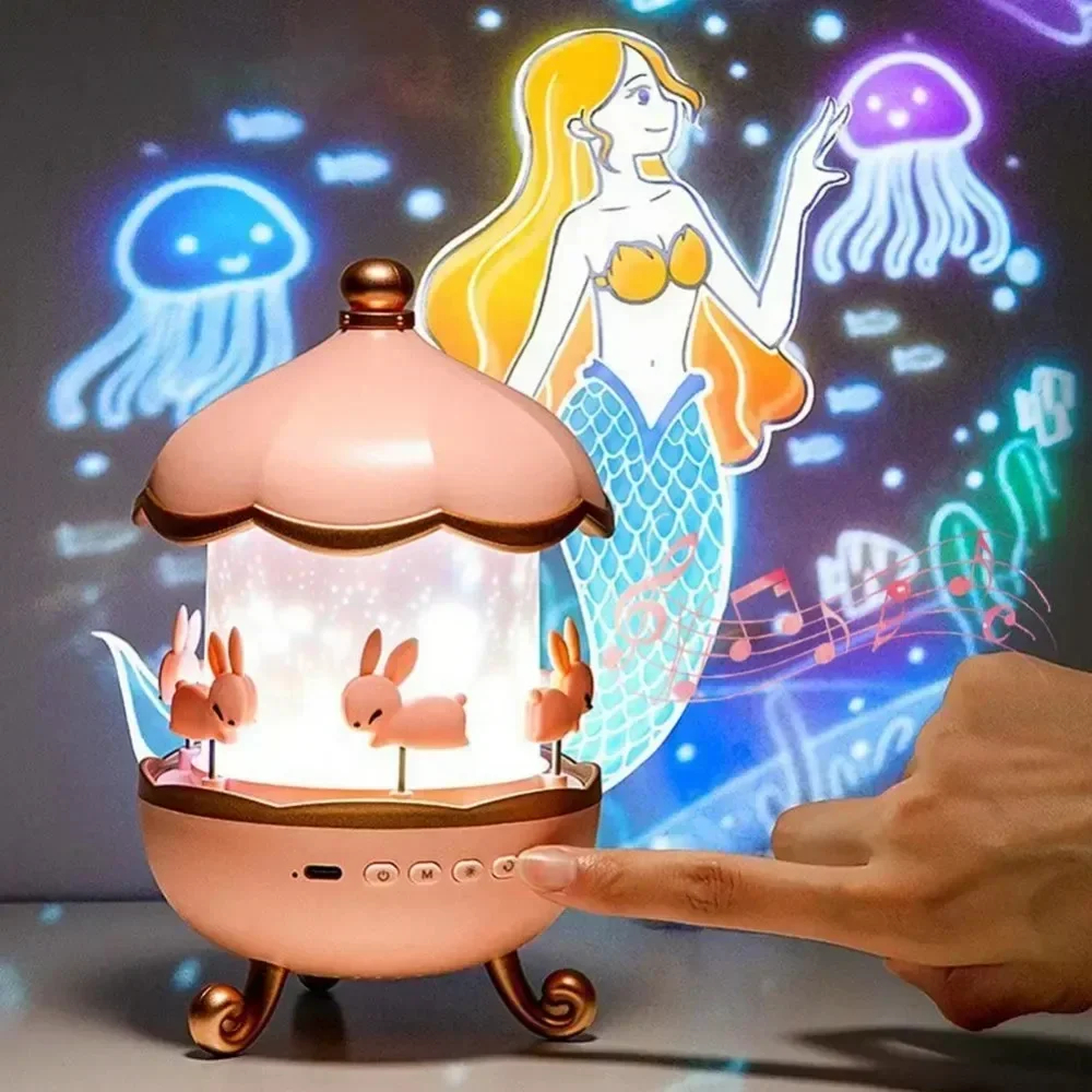 DreemiMoon™ Gift Set – 360° Immersive Night Light & Comfort Plush Toy