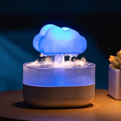 Luftbefeuchter Regenwolke: Die Sanftheit eines Regenschauers für reine und beruhigende Luft (ideal für Babyzimmer, Kinderzimmer oder Wohnzimmer)