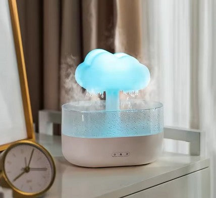Luftbefeuchter Regenwolke: Die Sanftheit eines Regenschauers für reine und beruhigende Luft (ideal für Babyzimmer, Kinderzimmer oder Wohnzimmer)