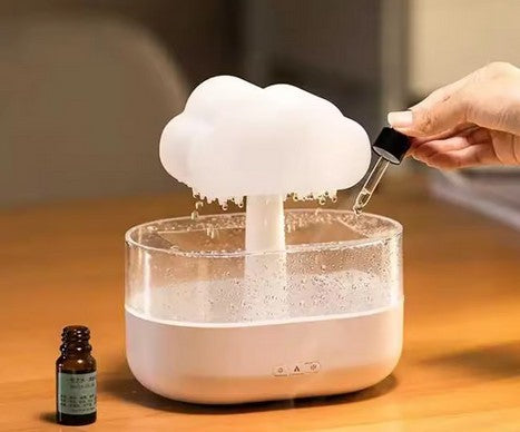 Luftbefeuchter Regenwolke: Die Sanftheit eines Regenschauers für reine und beruhigende Luft (ideal für Babyzimmer, Kinderzimmer oder Wohnzimmer)