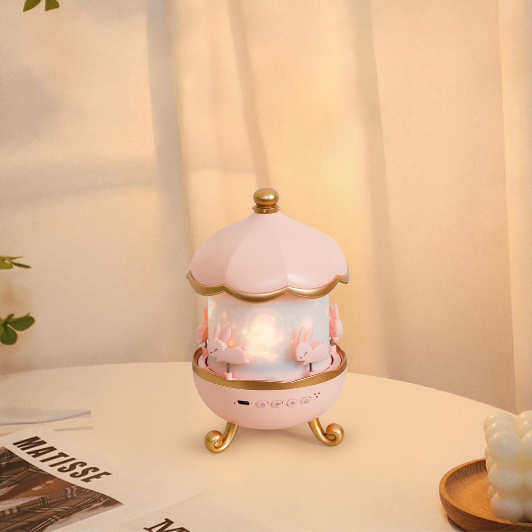 Gift box: 360° immersive night light + plush toy