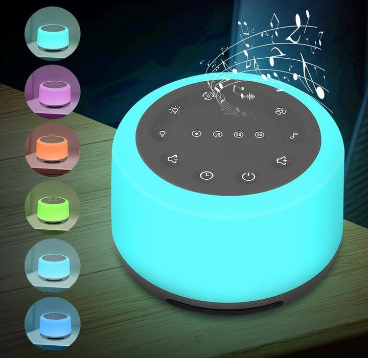 White noise machine & 7-color night light