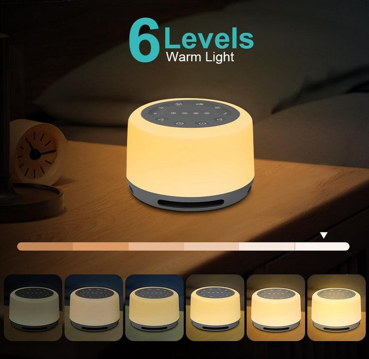 White noise machine & 7-color night light