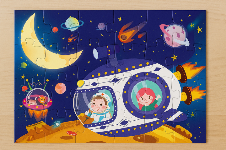 Educational puzzle for children