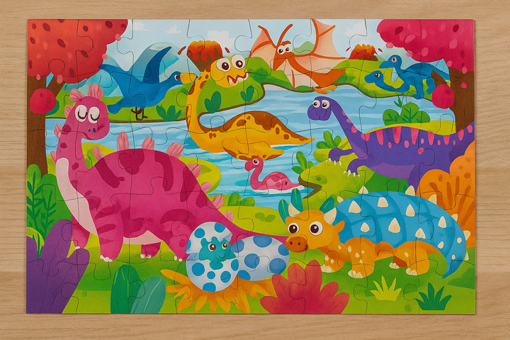 Educational puzzle for children