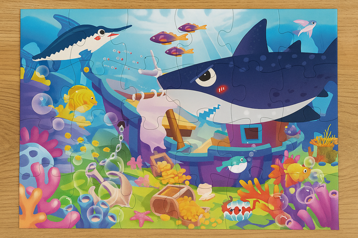 Educational puzzle for children