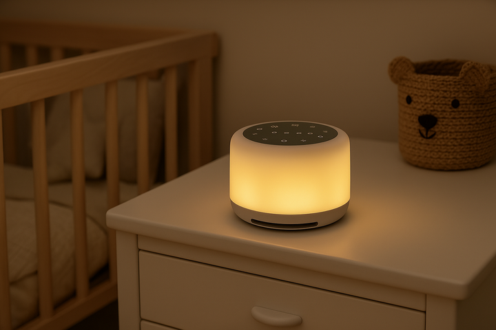White noise machine & 7-color night light