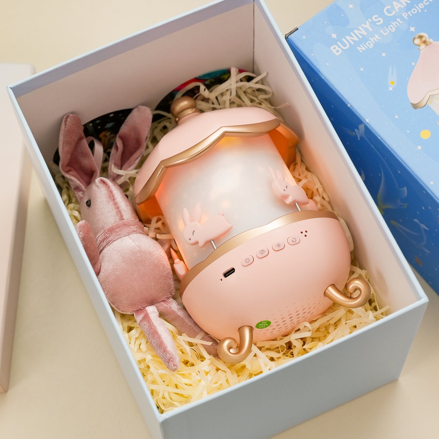 DreemiMoon™ - Veilleuse pour enfant multiscène avec projecteur 360°